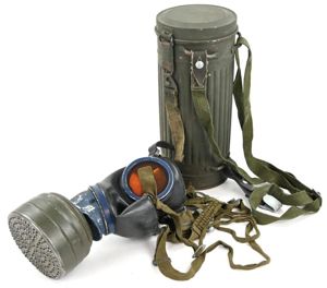 German WH M31 Gasmask & Cannister