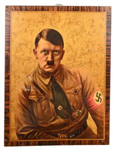 German 1930's Portrait of Adolf Hitler