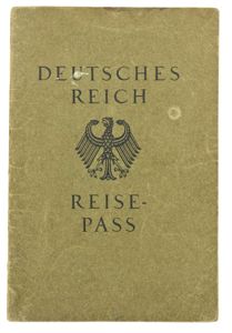German Third Reich Travelcard 'Wilhelm Walthaus'