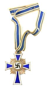German Mother's Cross in Bronze