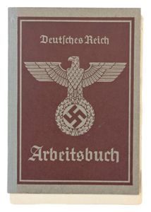 German Third Reich Workerspass