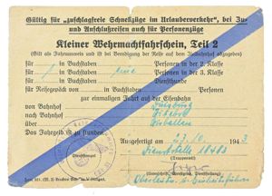 German WH Driverslicense Papers Part 2