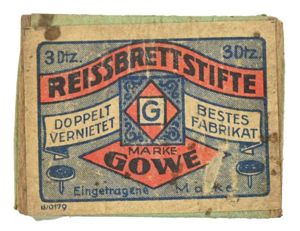 German Third Reich Period thumbtack box