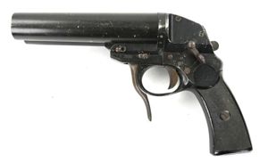 German LW Double Barrel Pilot Flare Gun Type L