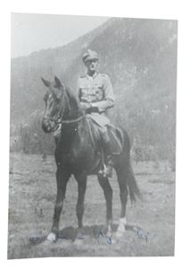 Signature of Wehrmacht Heer KC Recipient 'Philipp Freiherr von Boeselager'