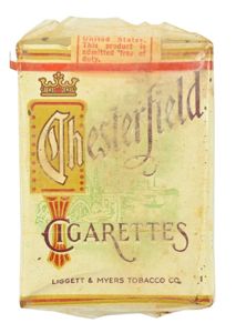 US WW2 Chesterfield Cigarettes