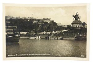 German Third Reich Period Postcard 'Koblenz'