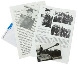 Signature of Waffen-SS Member 'Karl Brommann'