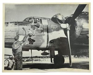 USAAF WW2 Bomber Press Photo