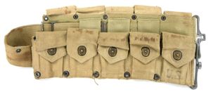 US WW2 M1 Garand Ammo Belt 1943