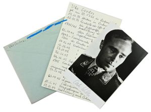 Signature of Luftwaffe KC Recipient 'Udo Cordes'