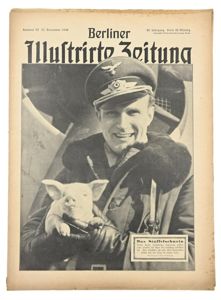 German Berliner Illustrierte Zeitung Newspaper 1940