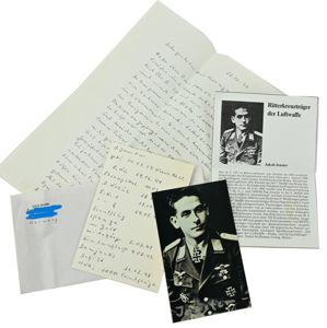 Signature of Luftwaffe KC Recipient 'Jakob Jenster'