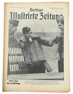 German Berliner Illustrierte Zeitung Newspaper 1940