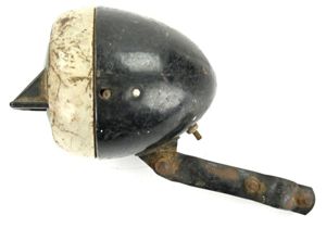 German Third Reich Period Bicycle Lamp with Air Raid Cover