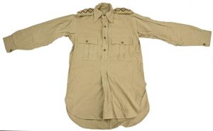 British WW2 Khaki Drill Tropical Shirt