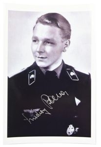 Signature of Wehrmacht Heer KC Recipient 'Ludwig Bauer'