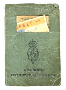 British Navy WW2 Seaman ID Certificate