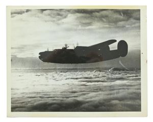 British RAF WW2 Press Photo 'British Liberator