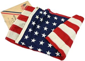 US WW2 48 Star Stars & Stripes National Flag with …