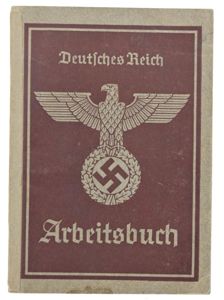 German Third Reich Workerspass