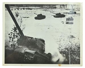 Russian WW2 Press Photo