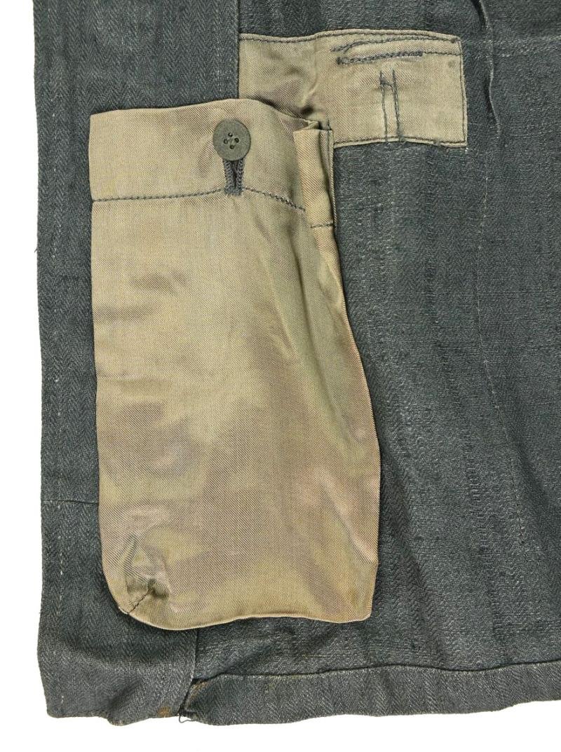 German WH M43 HBT Combat Tunic — image 11
