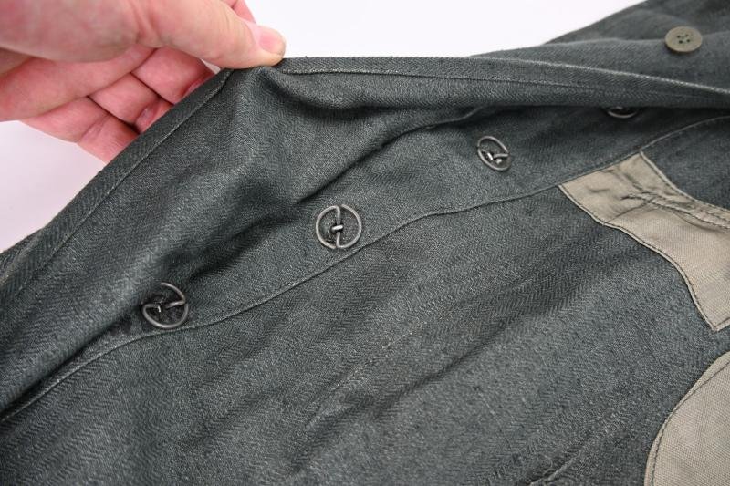 German WH M43 HBT Combat Tunic — image 13