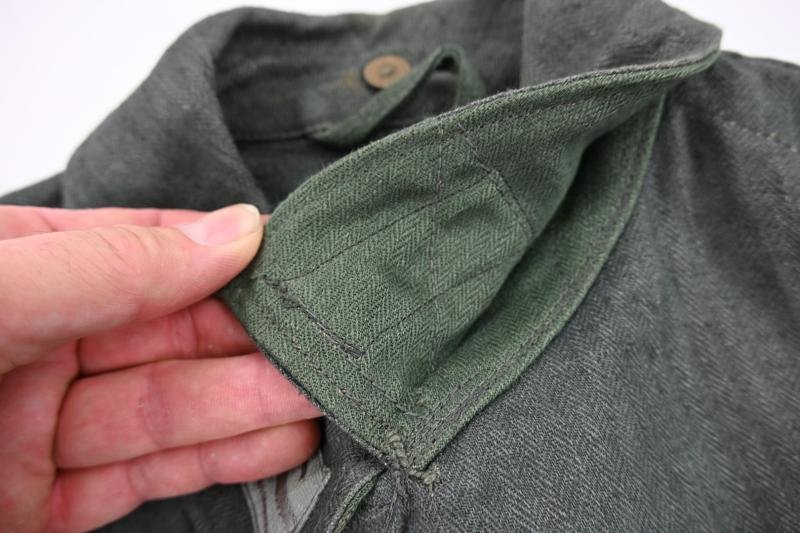 German WH M43 HBT Combat Tunic — image 6