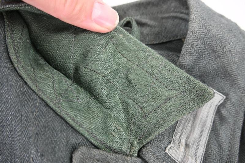 German WH M43 HBT Combat Tunic — image 7