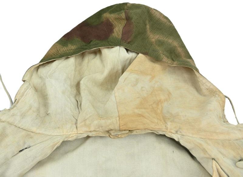 German WH Reversible Water & Tan Winter Parka Jacket — image 12