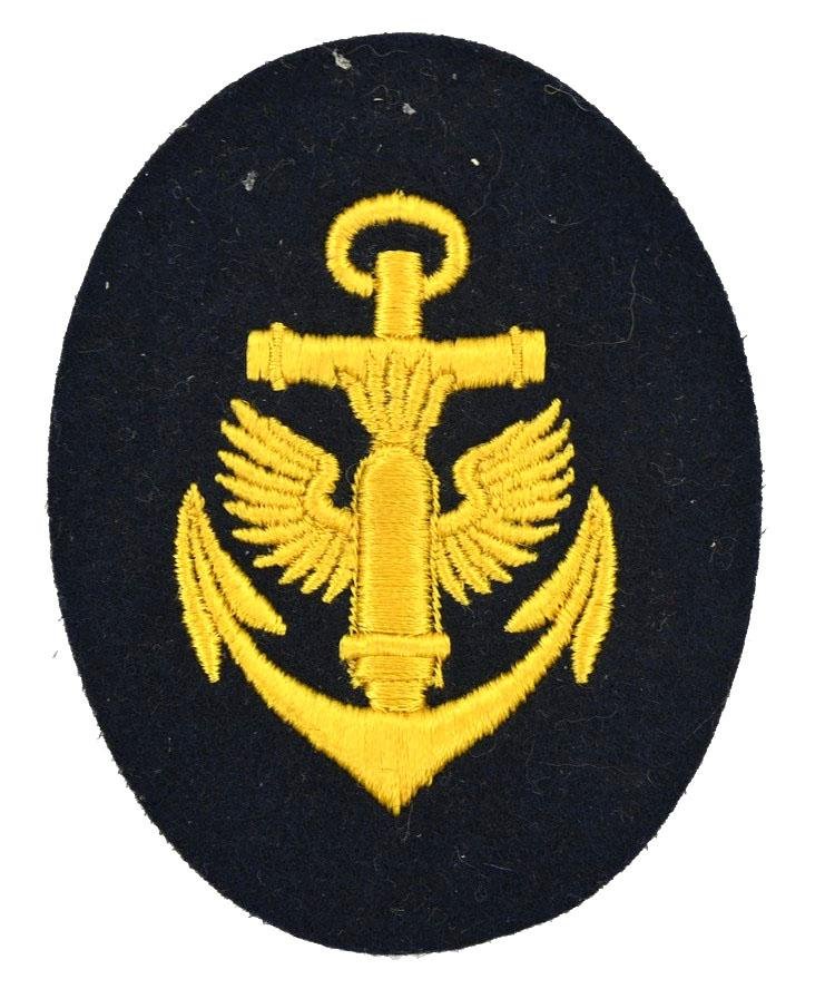 German KM Career Badge 'Machine Artillerie Maat' — image 2