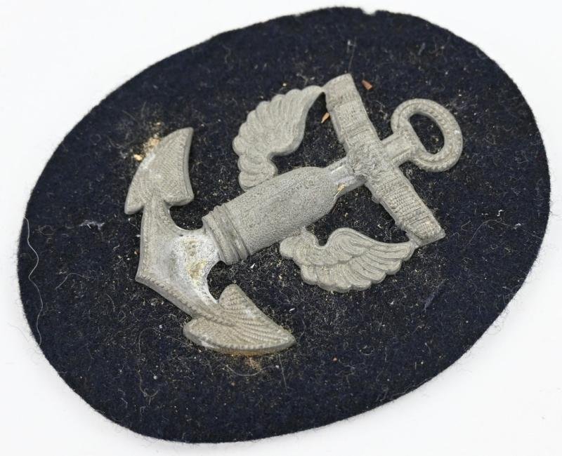 German KM Career Badge 'Coastal Artillery' — image 2