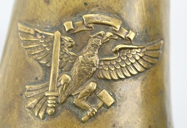 German HJ Trumpet with Carrying Strap — image 7