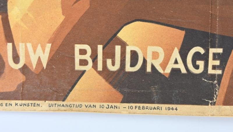 German Dutch Waffen-SS Recruitment Poster 'Frontzorg is ereplicht' — image 10