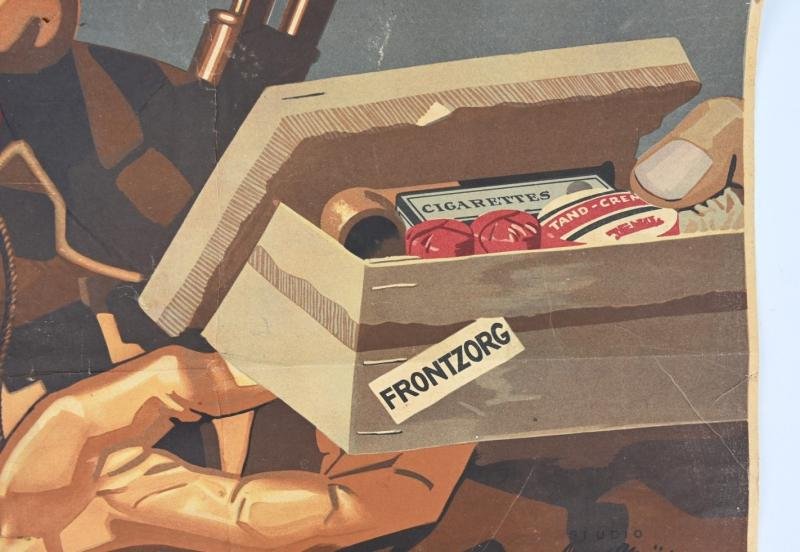 German Dutch Waffen-SS Recruitment Poster 'Frontzorg is ereplicht' — image 5