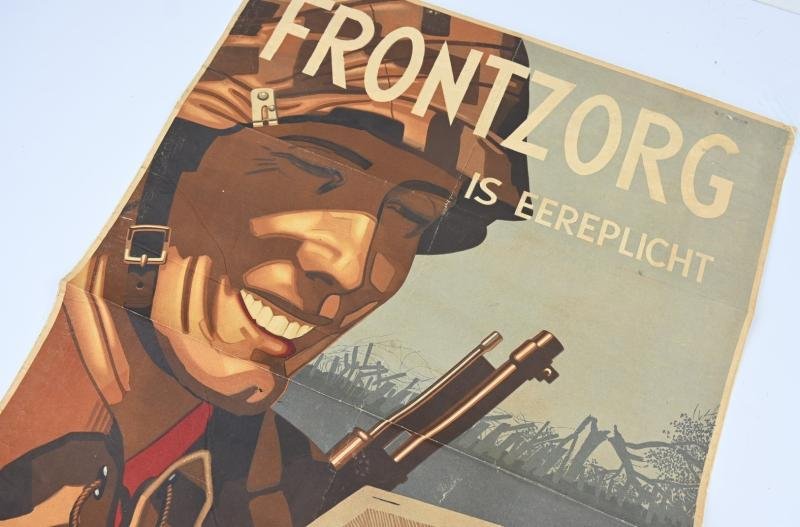 German Dutch Waffen-SS Recruitment Poster 'Frontzorg is ereplicht' — image 6