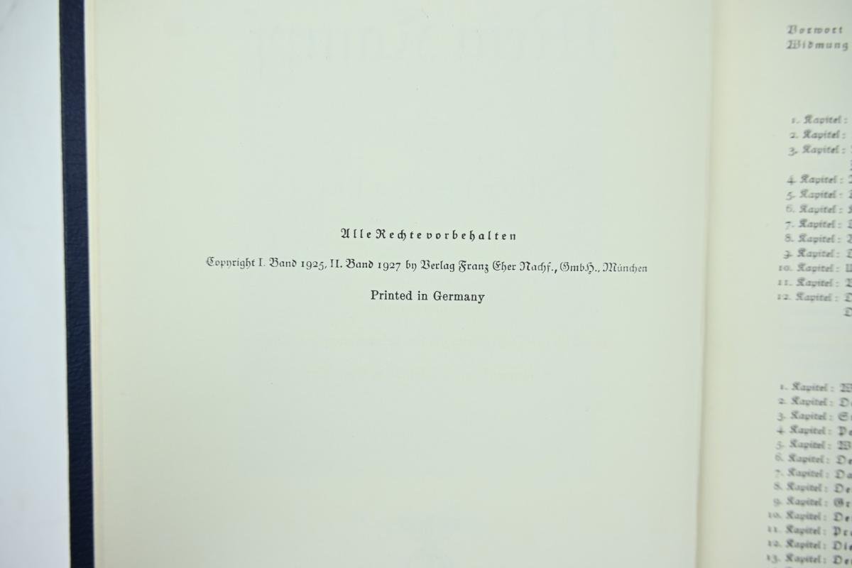 German Adolf Hitler Mein Kampf Book '50 Years anniversary' — image 11