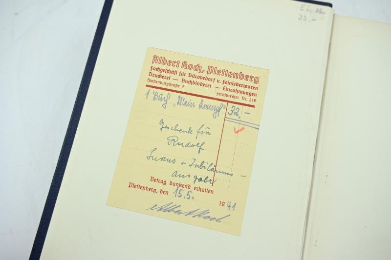 German Adolf Hitler Mein Kampf Book '50 Years anniversary' — image 9