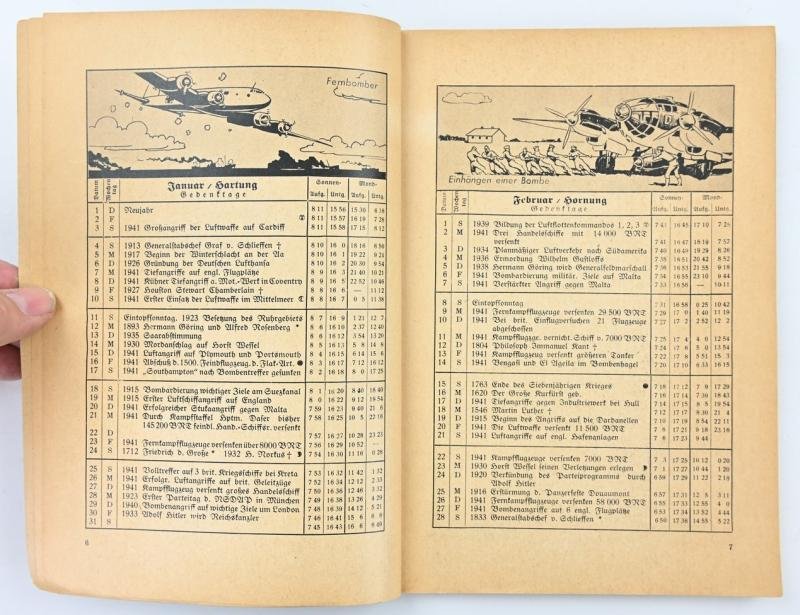 German LW Der Adler Jahrbuch 1942 — image 4