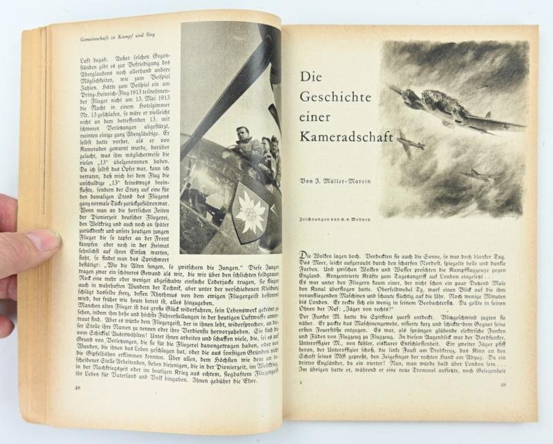 German LW Der Adler Jahrbuch 1942 — image 7