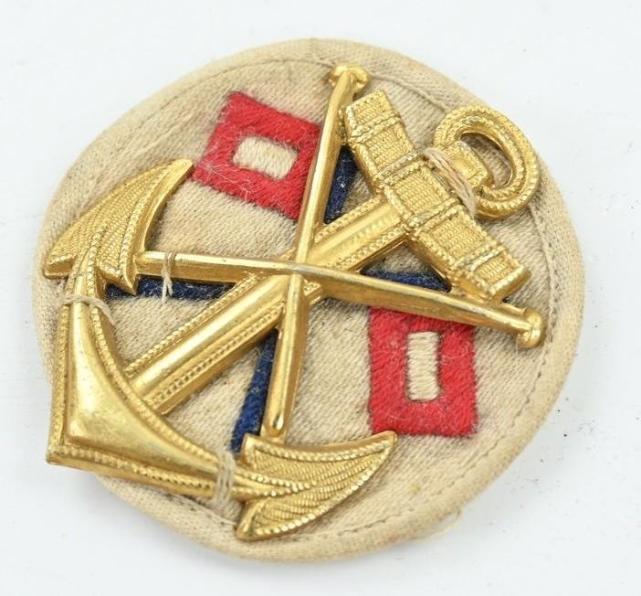 German KM EM Career badge 'Signal Maat' — image 2