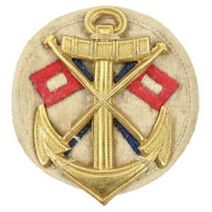 German KM EM Career badge 'Signal Maat'