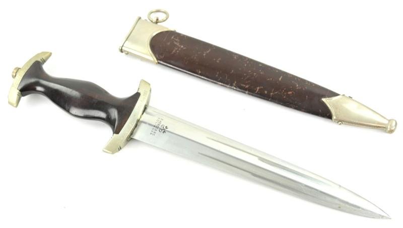 German Engraved SA M-1933 Officer's Dagger 'F. Herder A.S. Solingen' — image 11