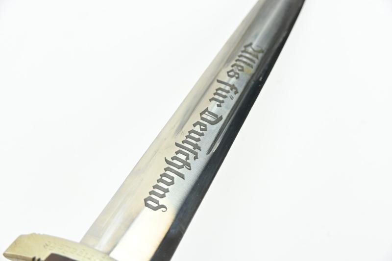 German Engraved SA M-1933 Officer's Dagger 'F. Herder A.S. Solingen' — image 13