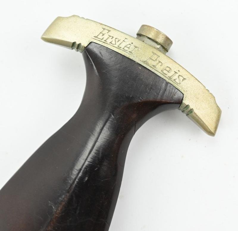 German Engraved SA M-1933 Officer's Dagger 'F. Herder A.S. Solingen' — image 7