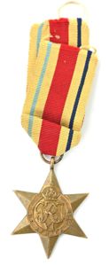 British WW2 Named Africa Star Medal