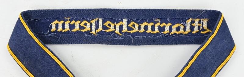 German KM/ Hitler Youth 'Marine Helferin' Cufftitle — image 9