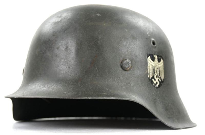 German WH M42 SD Combat Helmet — image 2