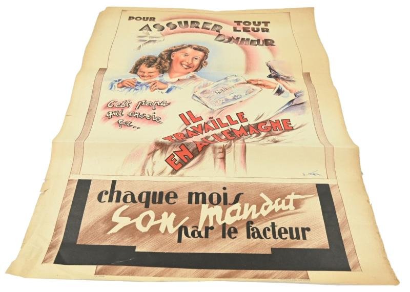 German WW2 poster for French Citizen — image 2